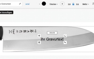 Messer mit kostenlosem Gravur-Service!